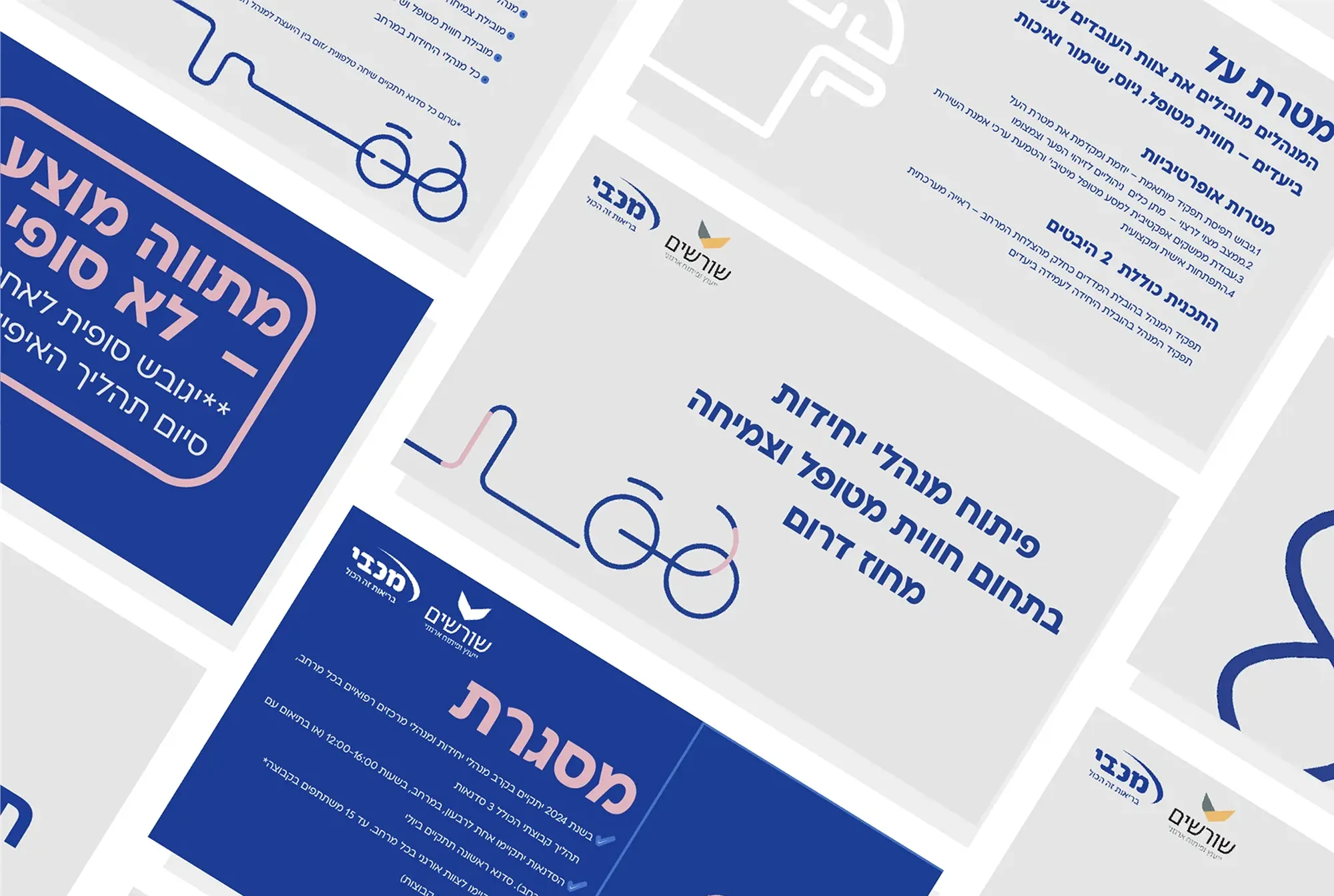 עיצוב מצגת עסקית לשורשים - מכבי – Chen Digital